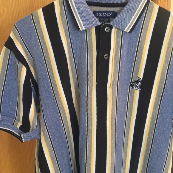 IZOD Short Sleeve Summer Shirt - NEW, Medium - Picture 2 of 5